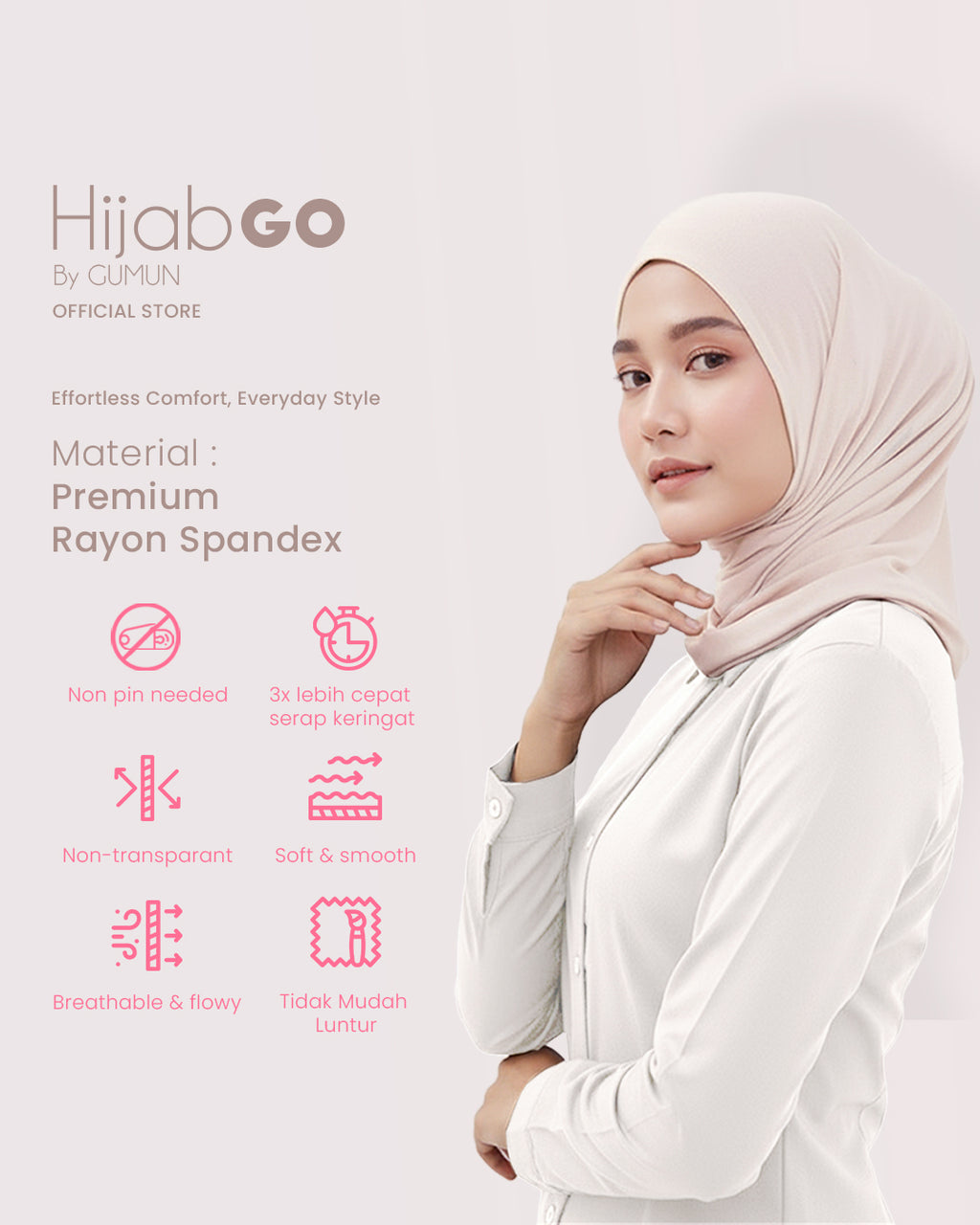 New HijabGo — Hijab Instan Anti Tembem, Adem & Tanpa Peniti