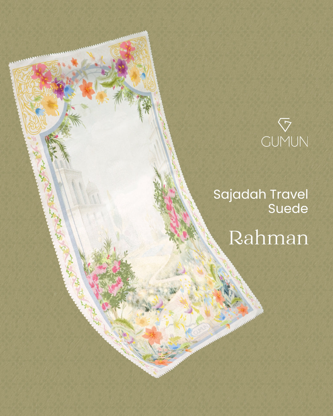 Mini Sajadah Travel - Suede